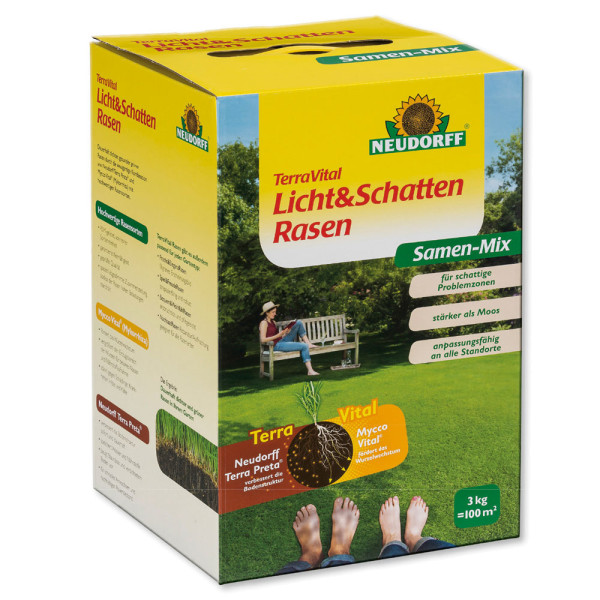 TerraVital Lich&SchattenRasen trávna zmes-Mix
