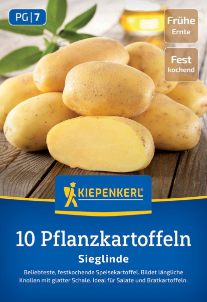 Sieglinde zemiaky, 10 hľúz