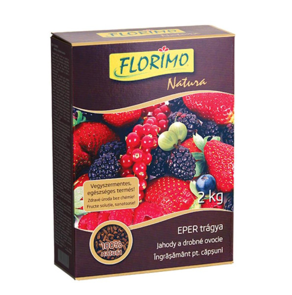 FLORIMO® Natura hnojivo na jahody a drobné ovocie, 2 kg