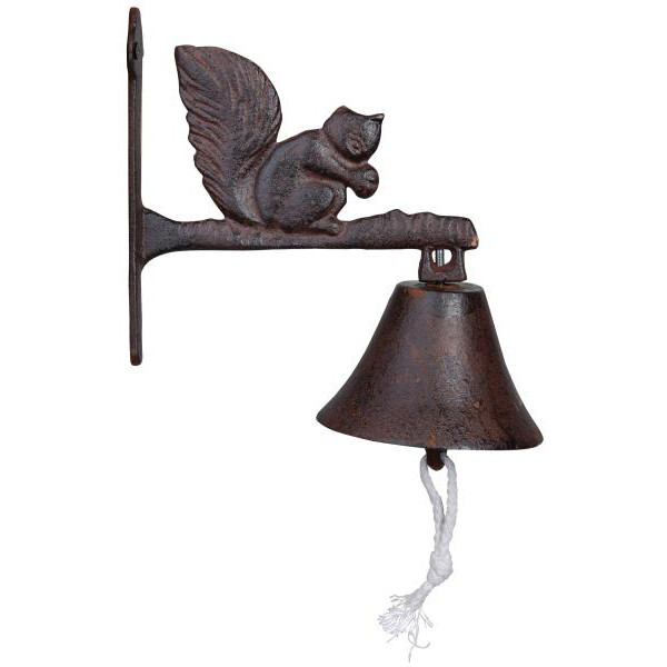 Zvonček s motívom veveričky