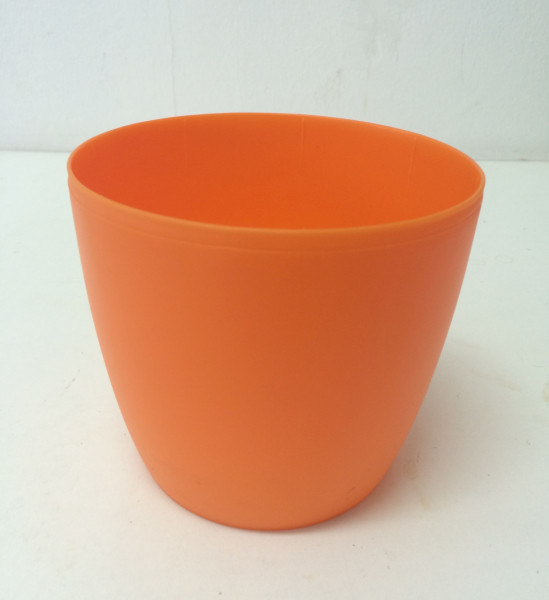 Lili oranžový obal na kvetináč, 13 cm